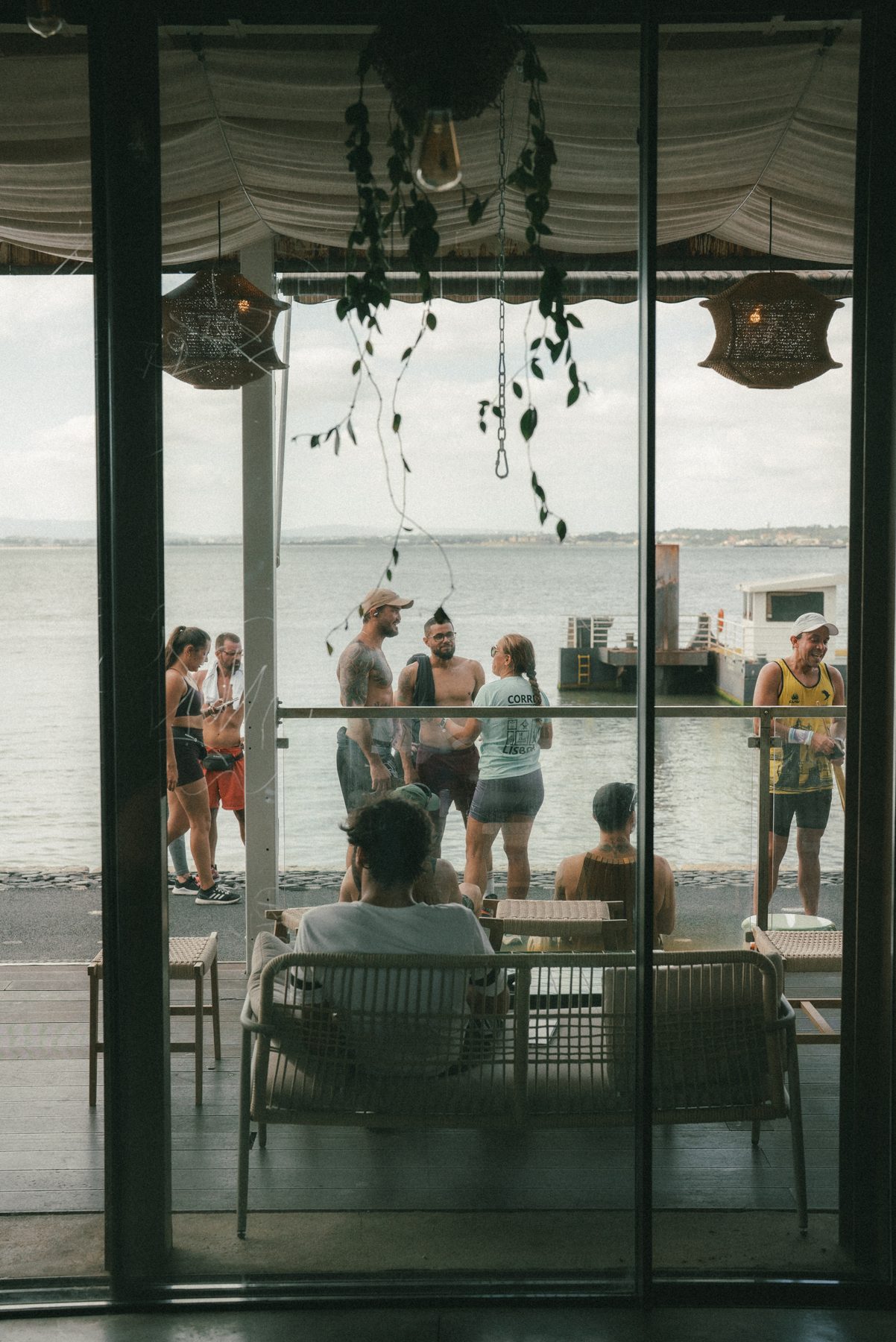 The main hall of the warehouse